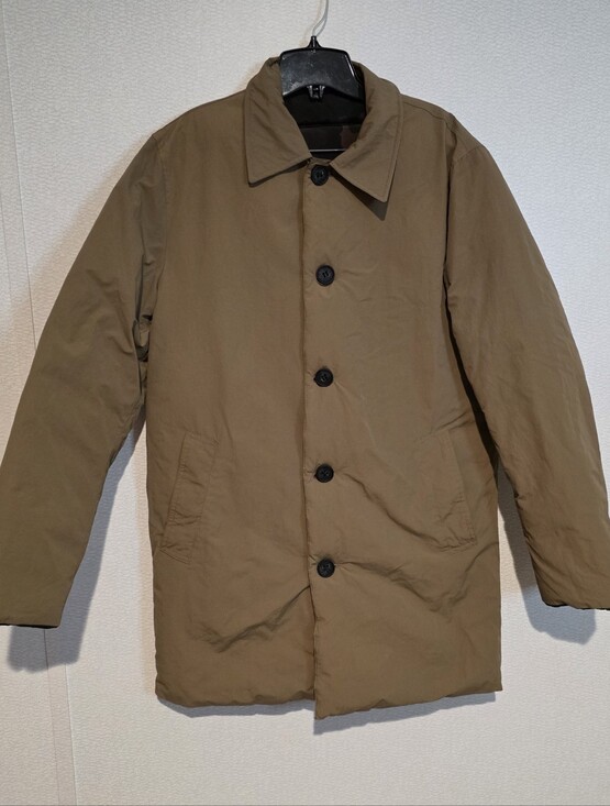 Cole Haan Other - Cole Haan Men's Reversible Quilted Mac Coat Small Camo Winter Warm